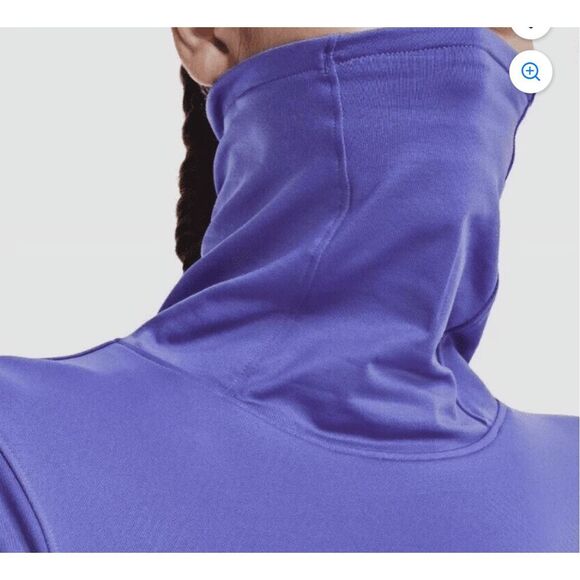 Under Armour $65 Women's Infrared Up the Pace Funnel Long-Sleeve Shirt Brilliant - Picture 9 of 10